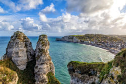 Les Falaises d'Ètretat;